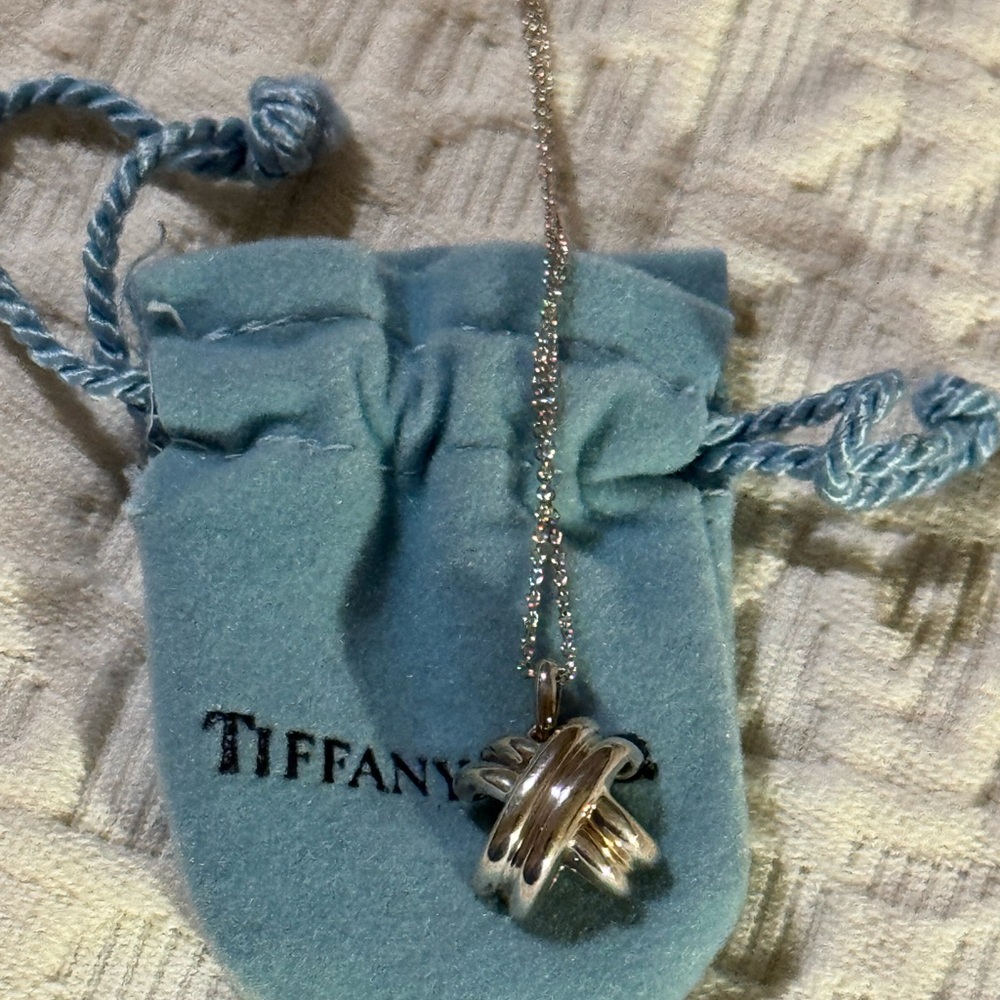 Tiffany & Co. Silver Knot Necklace